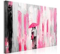 Tableau - Umbrella in Love (1 Part) Wide Pink - 120x80 Artgeist (10240) G