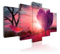 Tableau Valley of Love-Taille L 100 x H 50 cm Imprimé