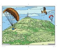 Tableau Velours à colorier PUY-de-Dôme