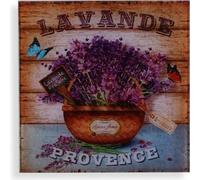 Tableau Versa cristal de lavande 1 x 30 x 30 cm