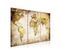 Tableau Vieux continents-Taille L 60 x H 40 cm