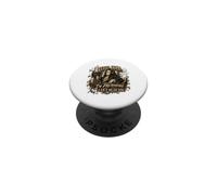 Tableau Vintage avec Inscription « Please Hold » pour écouter de la Musique Classique PopSockets PopGrip Adhésif