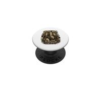 Tableau Vintage avec Inscription « Please Hold » pour écouter de la Musique Classique PopSockets PopGrip Adhésif