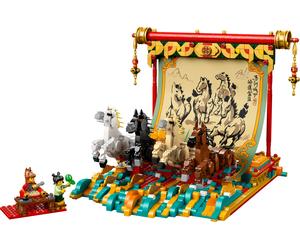 Tableau vivant: le galop des chevaux