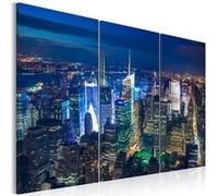 Tableau Vue aérienne de la ville de New York-Taille L 120 x H 80 cm Imprimé G