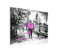Tableau - Walk in London (1 Part) Wide Pink - 120x80 (10425)