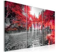 Tableau Waterfalls of Ruby Forest-Taille L 120 x H 80 cm