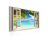 Tableau Imprimé "Window : Sea View" 60 x 90 cm