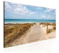 Tableau Windy Beach-Taille L 135 x H 45 cm