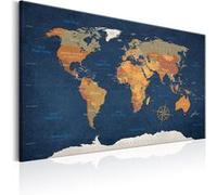 Tableau - World Map: Ink Oceans - 120x80 (10886)