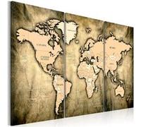 Tableau - World Map: The Sands of Time - 120x80 Artgeist (10946)