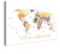 Tableau - World Map: Travel Around the World - 90x60 Artgeist (10948) G