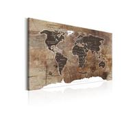 Tableau - World Map: Wooden Mosaic - 120x80 (10965)
