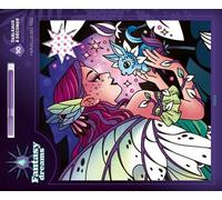 Tableaux à décorer scintillants - Merveilleuses fées - - Léa Fabre - Fleurus - Jeux livres objets