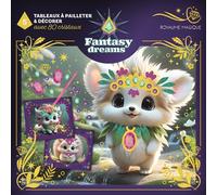 Tableaux à pailleter et décorer - Royaume magique