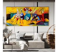 Tableaux abstraits d'art mural pour salon décoration d'intérieur moderne Œuvres célèbres de Picasso HD Impression sur toile Peinture à l'huile 80x160cm (31x63in) Sans cadre