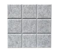 Tableaux D'Affichage En Feutre Autocollant Mural En Feutre De Couleur Unie 30 X Cm, Décoration Murale For Photo Famille, Panneau Message Durable À Faire Soi-même, Fond Intérieur(Gray,4pc)