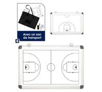 Tableaux d'affichage et minuteurs tactique basketball Tremblay CT Blanc 45x30 cm