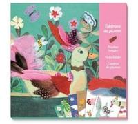 Tableaux de plumes duvets chics - kit créatif djeco 6-11 ans G