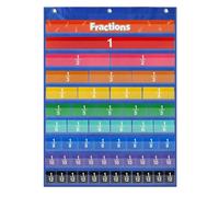 Tableaux de poche pour salle de classe, outil d'apprentissage des mathématiques pour enseignants scolaires, cartes décimales avec design d'activité interactive, matériaux portables pour leçons, études