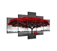 Tableaux décoratifs pour la maison peinture de la toile en aérosol pour décoration murale de l'hôtel maison Abstracte moderne à 5 panneaux, décoration de salle de séjour