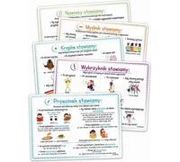 Tableaux éducatifs A4-Points de ponctuation 5 cartes