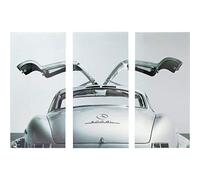 Tableaux en verre Triptychon voiture 240x160cm set de 3 Kare Design
