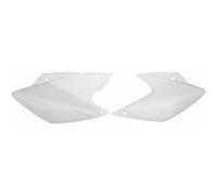 tableaux latéraux porte-numéro OVNI Kawasaki Klx 450 2008 - 2016 blanc