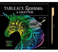 Tableaux licornes à gratter