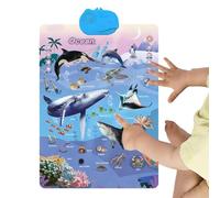 Tableaux Muraux Parlants pour | Jouet d Apprentissage de l Anglais | Tableau Mural Interactif | pour Salle de Classe Maternelle Garderie et Jardin d'