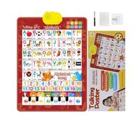 Tableaux Muraux Parlants Pour - Jouet Éducatif Bilingue Interactif Et Parlant - Posters Éducatifs Pour Avec Musique En Espagnol Et En Anglais | Pour De 3 A 8 Ans Developpement Du Langage En Maternelle