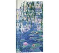 Tableaux sur toile - Claude Monet, Nymphéas I - 140x70 cm