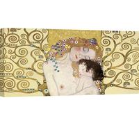 Tableaux sur toile - Gustav Klimt, Maternité I - 100x50 cm
