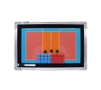 Tableaux Tactiques pour Volley-Ball, Magnétique Entraîneur Board, avec Stylo et Pièces d'échecs Magnétiques, Utilisation Recto-Verso, pour l'enseignement