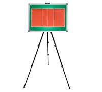 Tableauz Tactique Volley-Ball, Tableau D'entraînement de Volley-Ball, avec Support et Sac de Rangement, Hauteur Réglable, Idéal pour L'entraînement et la Compétition