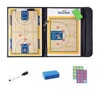 Tableauz Tactiquez Basketball, Tableau Tactique de Basketball, pour la Planification des Stratégies, avec Stylo Marqueur, Légère et Portable, Idéale pour L'entraînement