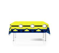 (Tablecloth-1pc) Minions birthday party supplies Despicable Me party decorations cute disposable tableware gift bags cups