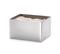 Tablecraft 0727875092724 Boîte pour sachets de sucre, couleur acier inoxydable