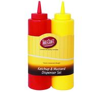 TableCraft 112 km Nostalgia 2 pièces Ketchup et Moutarde Distributeur de Lot, 340,2 Gram