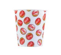 Tablecraft Coca-Cola Lot de 4 gobelets à goûter avec bouchon de bouteille 266 ml