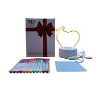 Tablero De Borrado En Seco Iluminado, Tablero De Mensajes De Acrílico - Tablero De Mensajes Luminoso Con 12 Bolígrafos De Couleurs, Tablero De Notas De Escritorio Multifuncional, Tablero De Mensajes