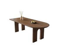 Tables à Manger Table d'îlot rectangulaire en Bois Massif, fixée au Mur, for la Maison, Le Restaurant ou la Salle à Manger Table Basse(180cm)