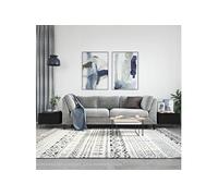 Tables basses 2 pcs noir 50x46x35 cm bois d'ingénierie 830863