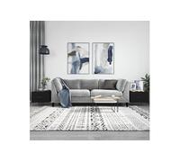 vidaXL Tables basses 829383 – Bois d'ingénierie 50x50x40 cm Noir/Marron – 2 pièces