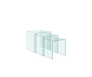 Tables basses en verre Nest Trittico Itamoby