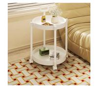 Tables Basses Table d'appoint for canapé, Maison Mobile, Petite, Chariot de Salon, Support Rangement, Chevet, Balcon(B)