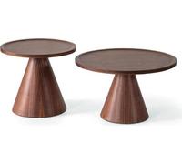 Tables basses Table de luxe Bois Consoles modernes Design Meubles Set 2x 2pcs.