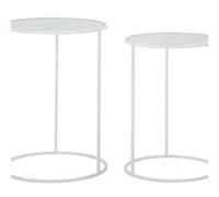TABLES BASSES WHITE HARTS, PAIRE