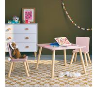 Tables, chaises et fauteuils enfant rose TU