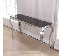 Tables console Sideboard de luxe direction chêne acier inoxydable JVmoebel